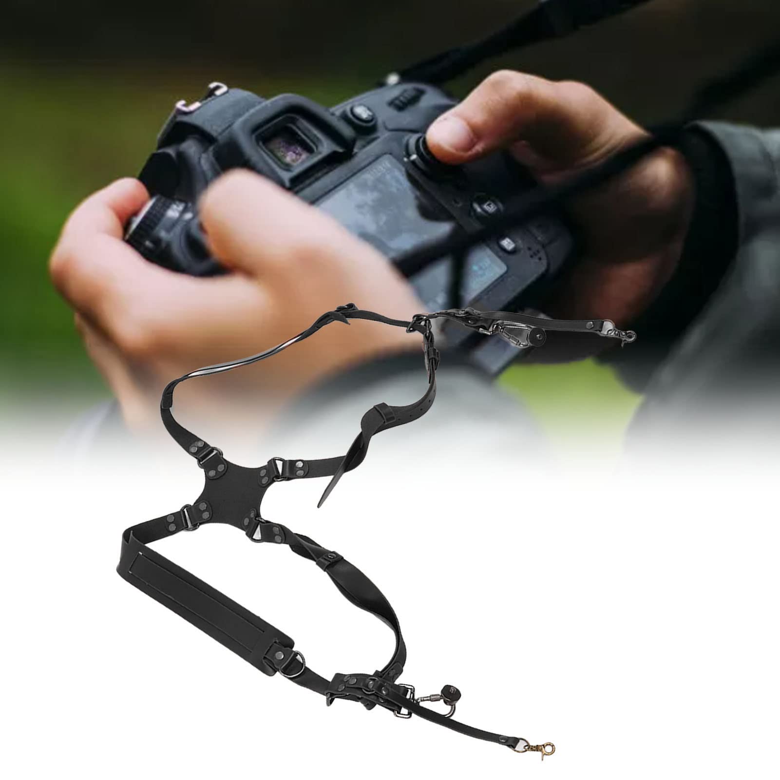 Correa de hombro - Double Strap - para 2 cámaras DSRL