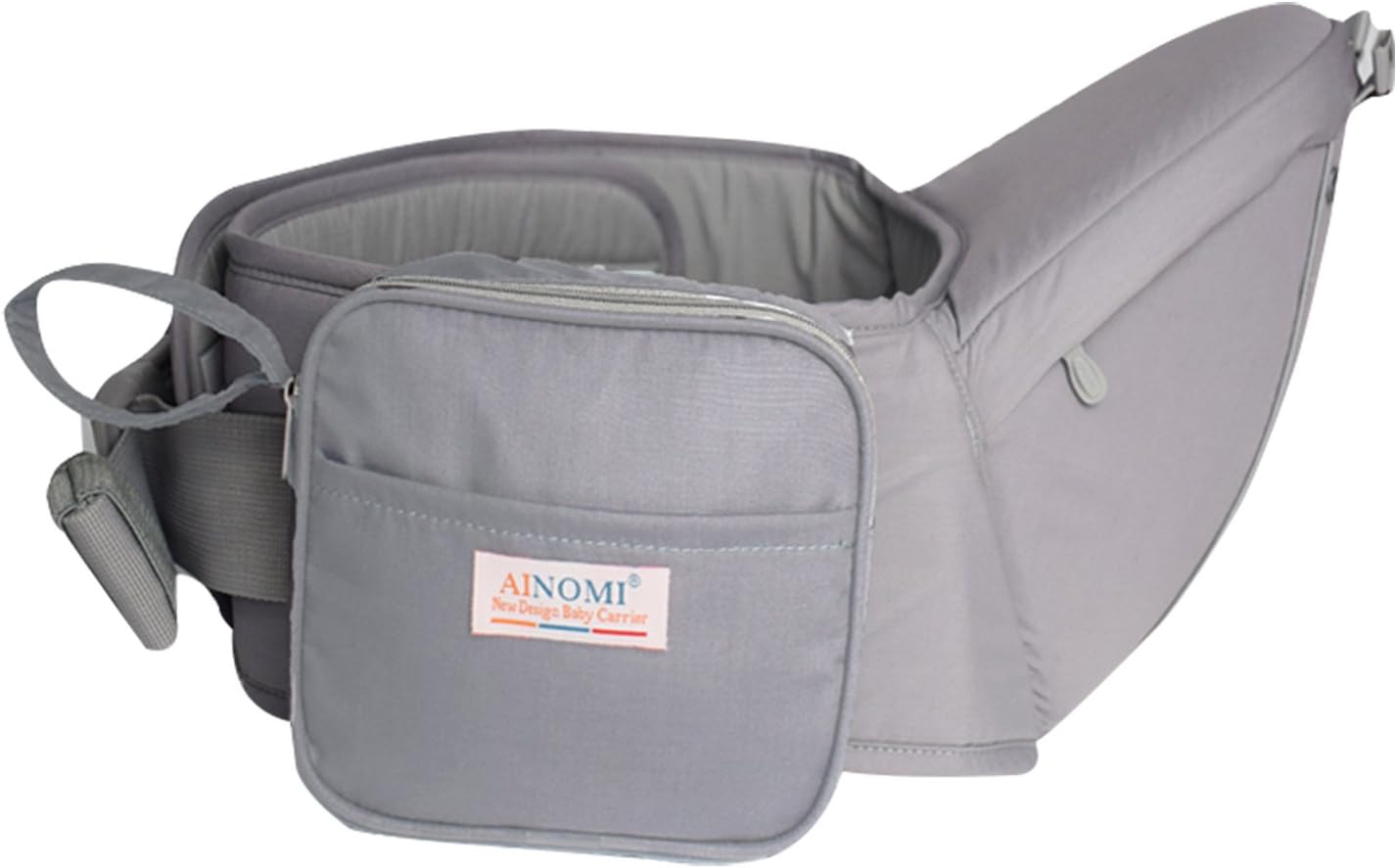 Ainomi Toddlers Bag for Mom,Newborns Wrap,Infants Carrier,Baby Sling,Shower Gift (Grey)