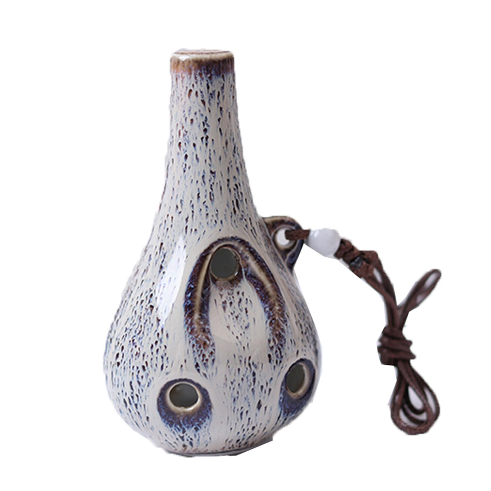 Instrumento musical Ocarina estilo vaso Ocarina de 6 furos com
