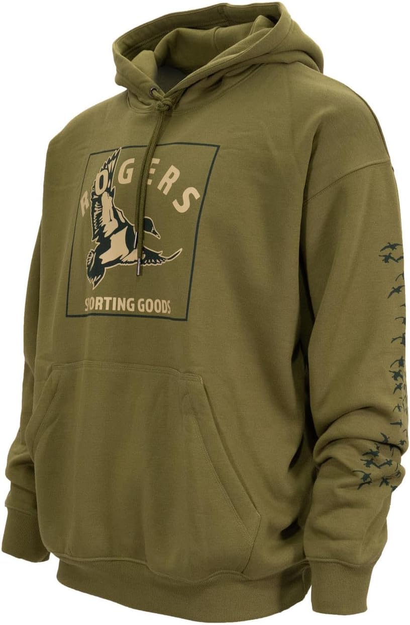 Rogers Men's Mallard Flight Hoodie Jacket
