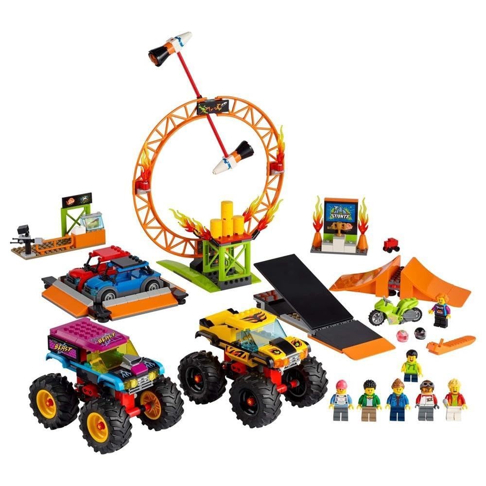 Amazon.com: LEGO City Stunt Show Arena 60295 Building Kit (668