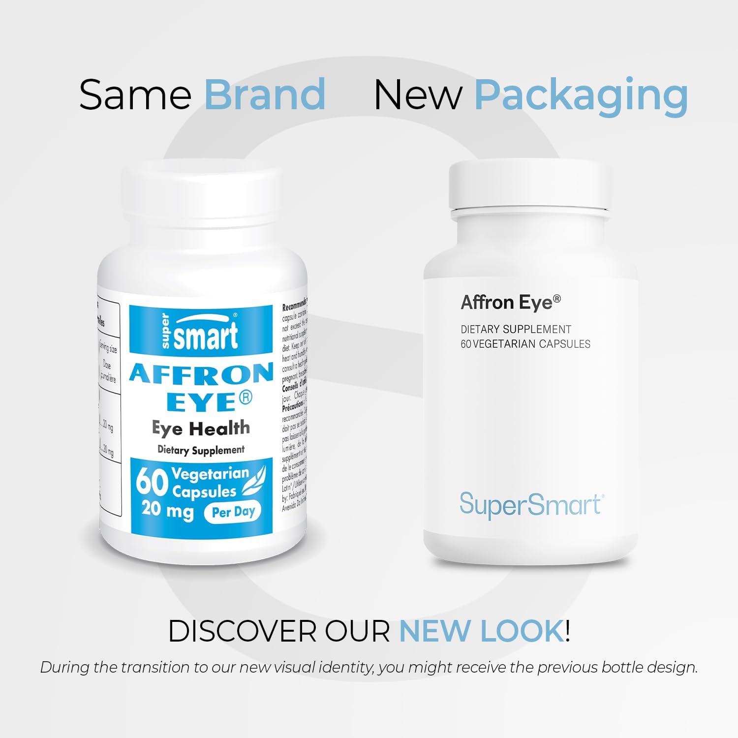 Supersmart - Affron Eye - Saffron Extract - Standardized to 3% Crocin | Non-GMO & Gluten Free - 90 Vegetarian Capsules - Image 2