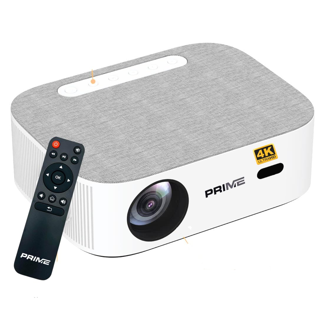 Prime Projector PS5 4K | New Release | 9500 LED Lumens | Android 9.0 | 30,000:01 Contrast Ratio | 1 Year Brand Warranty| (PS5-WHITE) (B0BW8P8JBH) Amazon Price History, Amazon Price Tracker