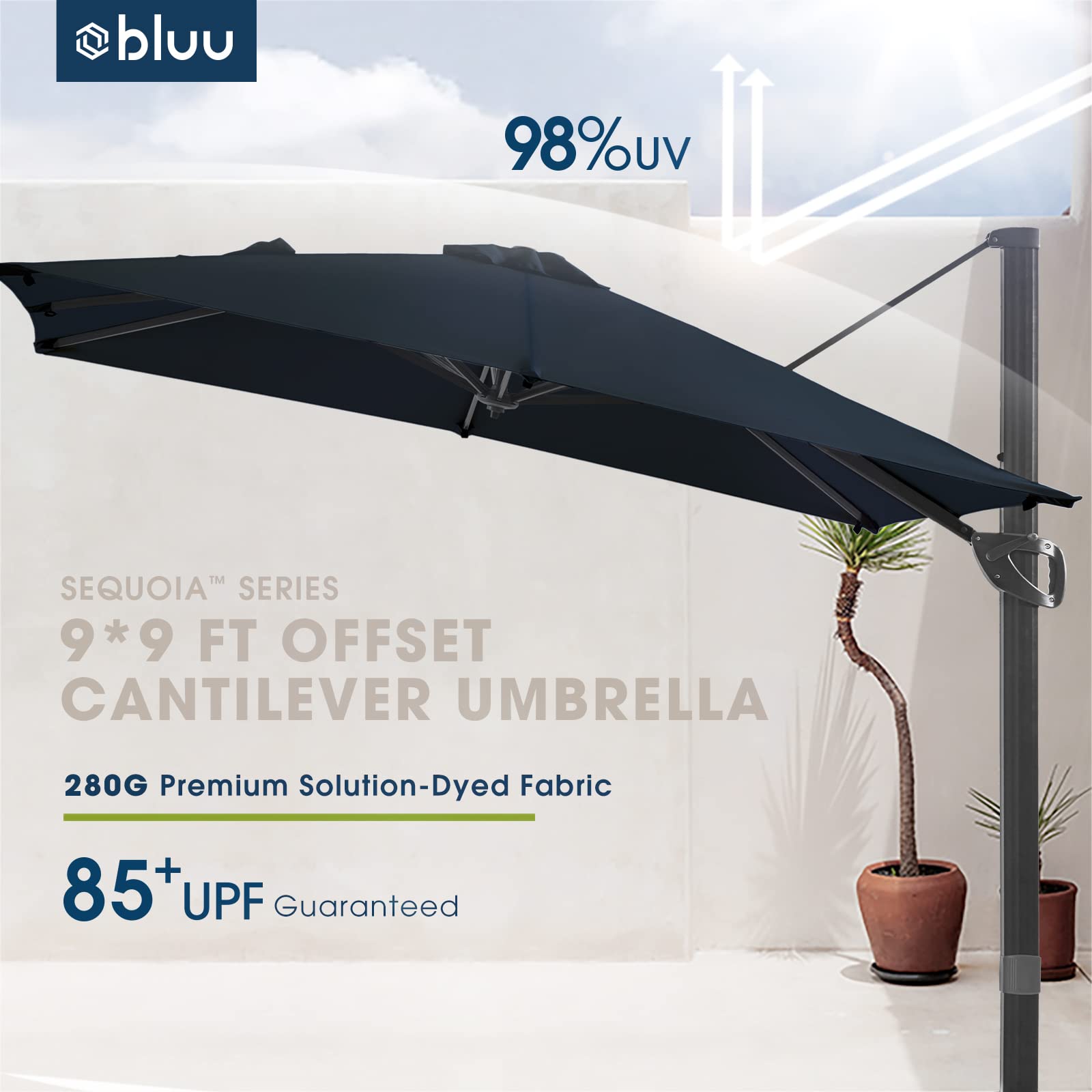 9 ft patio umbrella frame and pole Northlight 8.5ft Outdoor Patio Market Umbrella with Wooden Pole Red