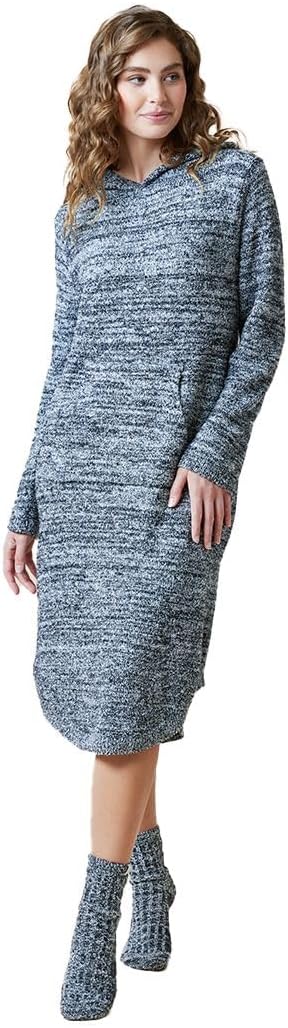 Softies Women's Ultra Soft Marshmallow Hooded Lounger