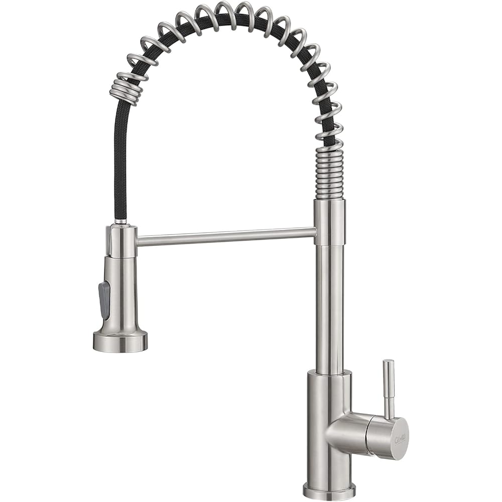 11/mo Finance GIMILI Kitchen Faucet with Pull Down Sprayer High Arc