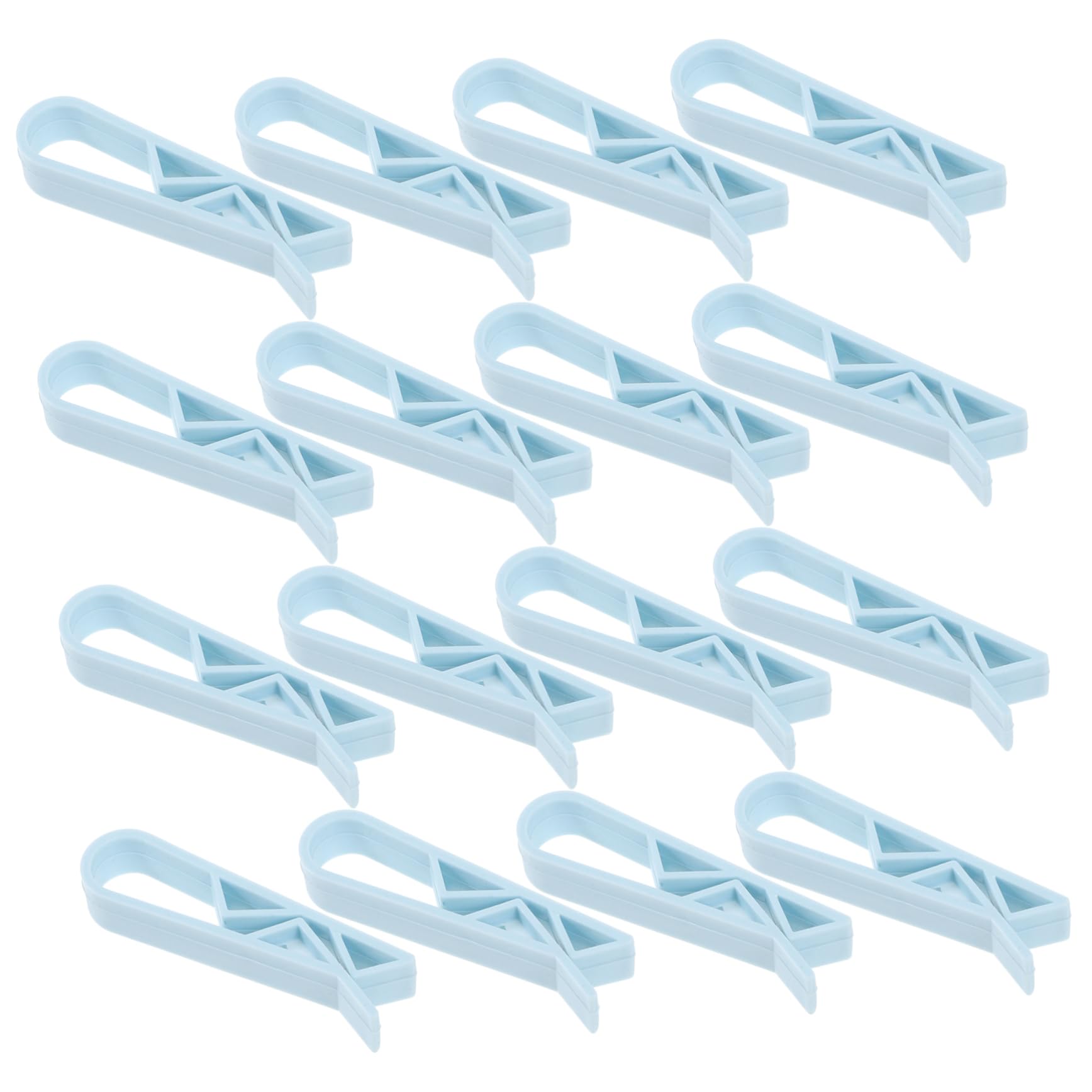 DECHOUS Plastic Trash Bag Clip 20pcs Strong Clamp for Garbage Can Kitchen Dustbin Holder