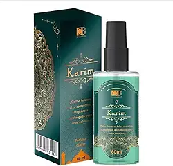 PERFUME CAPILAR KARIM 60 ML CBB, AÇÃO ANTIFRIZZ, ALINHAMENTO DOS FIOS -IDEAL PARA O SEU DIA A DIA