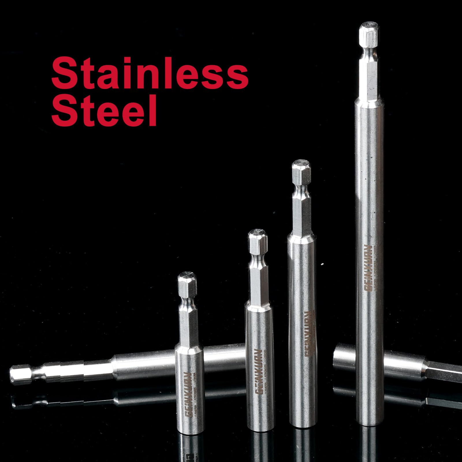Geinxurn 6-Pack Drill Bit Holders - Magnetic & Durable -9