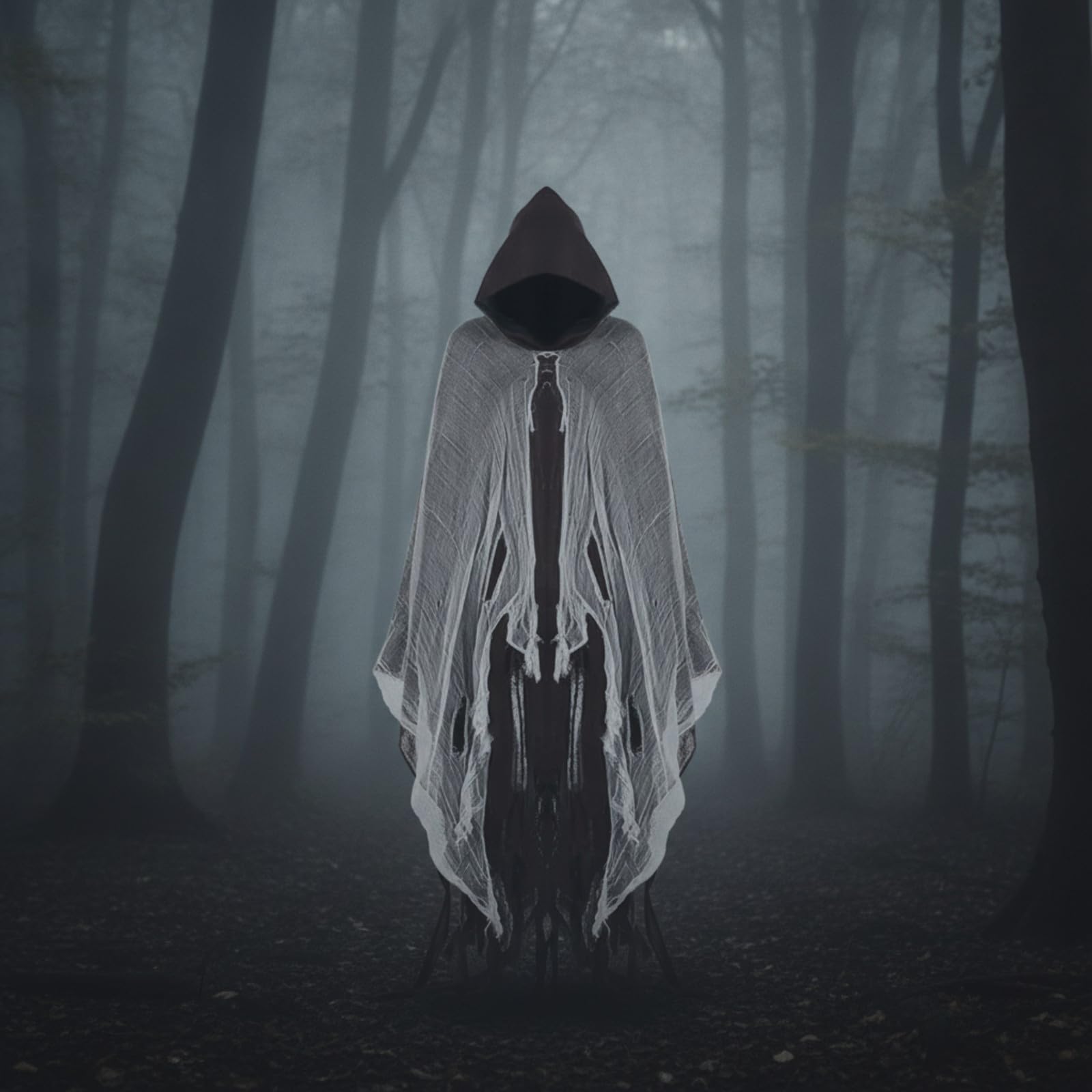 Mittelalterlich Kapuzenmantel