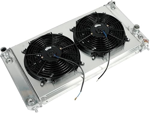 Miniatura 147 de Radiador de aluminio AA5052 de 3 filas compatible con Dodge Ram 2009-2021 1500 2500 3500 4000 V6 V8 Pickup AT/MT 3 filas,1 fila,Ventilador