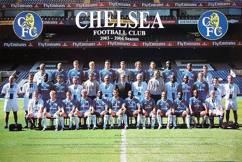 Amazon | チェルシー03/04 集合写真ポスター | ノーブランド品 | ポスター