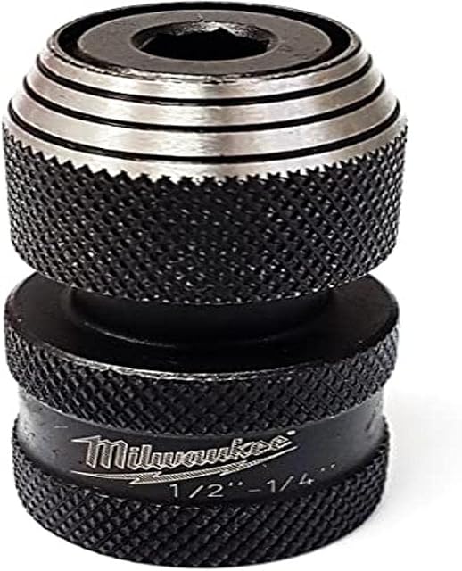Milwaukee 48-03-4410 Shockwave 1/2-Inch Square by 1/4-Inch Hex Adapter