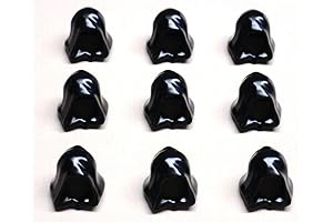 LEGO Star Wars Jedi Black Hood for Minifigures - Lot of 9