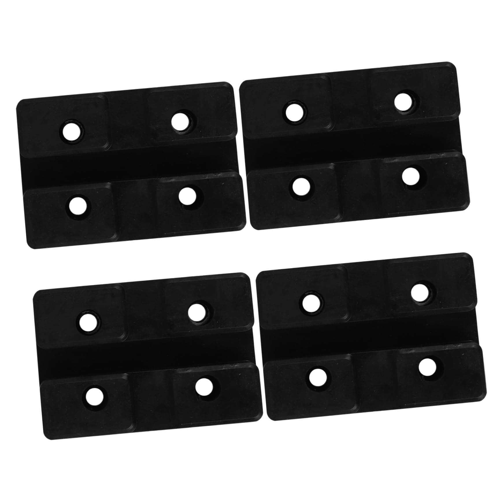 4 Pezzi Cuscinetti in Gomma per Sollevatore Veicoli Nero | Accessori per Ponte a Due Colonne, Adatti a Attrezzature e Veicoli, Protezione e Ammortizzazione