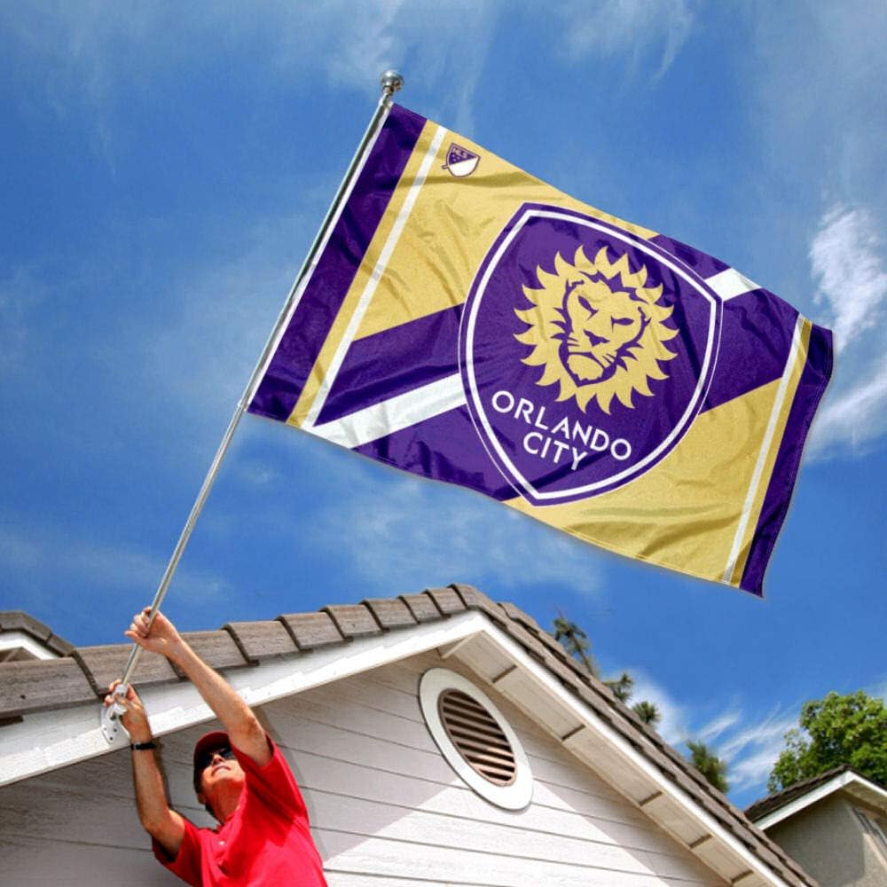 Orlando City Soccer Club Grommet Banner Flag - Image 2