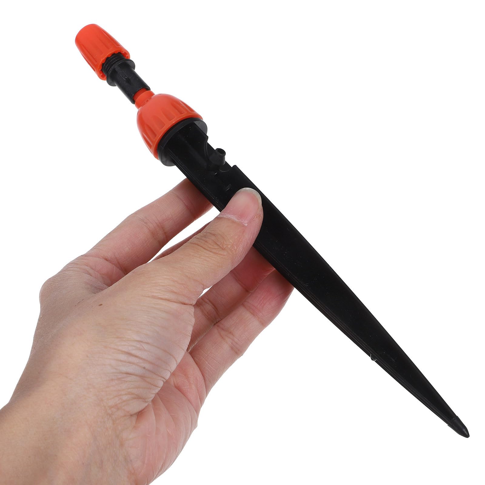 Kit Irrigazione a Goccia Automatico per Piante in Pvc Nero, Connettori Rapidi e Ugelli Nebulizzatori, Design Salvaspazio