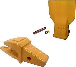 Weld-on Excavator Bucket Shank, Flare Tooth and Pin - 3G-8354, 107-3350 - fits 1.5