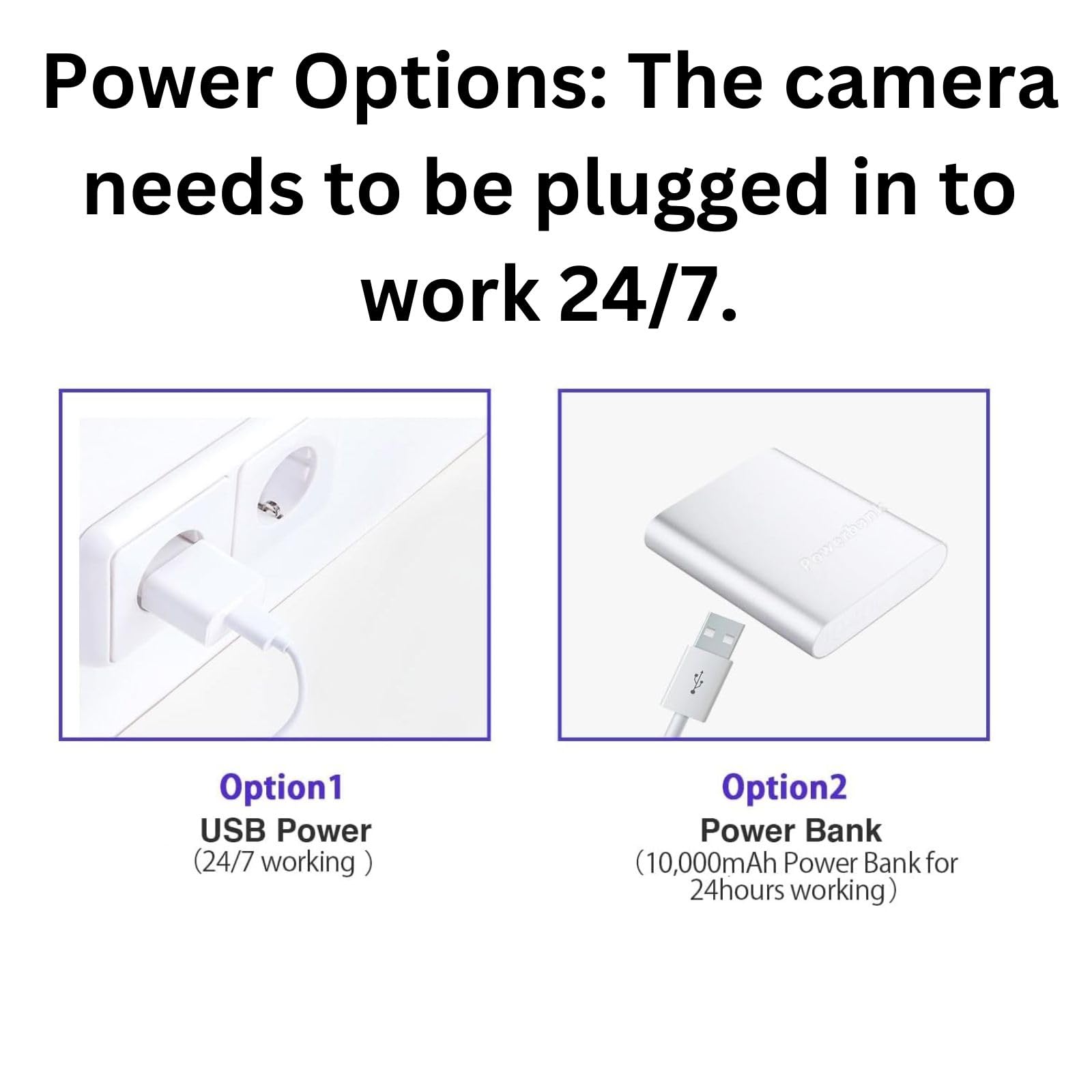 HiKam Mini cámara oculta 4K WiFi cuerpo delgado con visión nocturna, control de aplicación, solo video