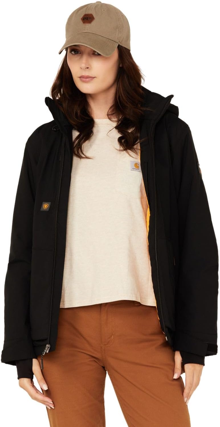 ARIAT Women's Rebar Storm Fighter 2.0 Waterproof Jacket