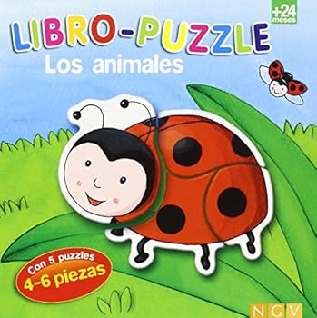 Hardcover Animales. Libro puzzle [Castillian] Book