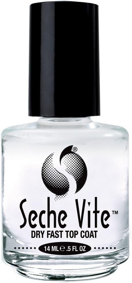 Vite Dry Fast Top Coat Boxed 0.5 Ounce (Pack of 6)