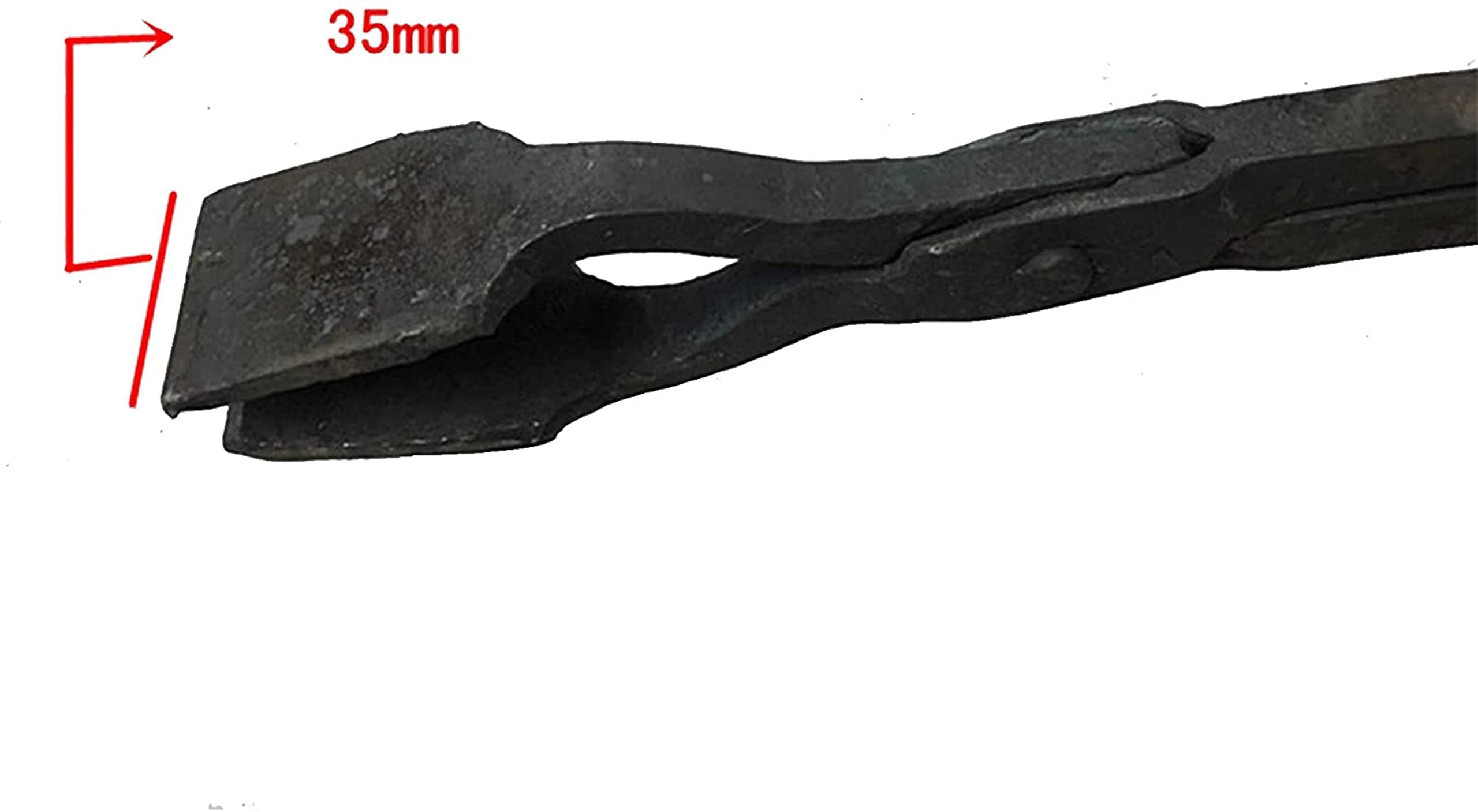Tenazas de Herrero,Tenaza de forja Ponga de Herrero Tonga Plana Ponga de Herrero 58 cm 1.1 kg de Pinzas de Herrero for un Cuchillo Que CREA el Ingeniero Herrero de aniversidad