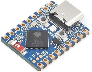 Waveshare ESP32-S3 Mini Development Board Based On ESP32-S3FH4R2 Dual-Core Processor,with 2.4GHz Wi-Fi and Bluetooth 5 Support,240MHz Running Frequency, Support C/C++, MicroPython