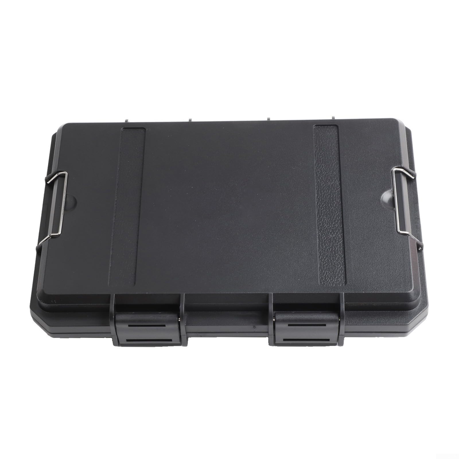 Airtight Waterproof Tool Box with Shockproof Pre-Cut Foam, Lockable ABS Sealed Safety Case for Hardware Tools, Cameras, Lenses, Instruments, Aviation, Outdoor Photography, Field Investigation(Black)