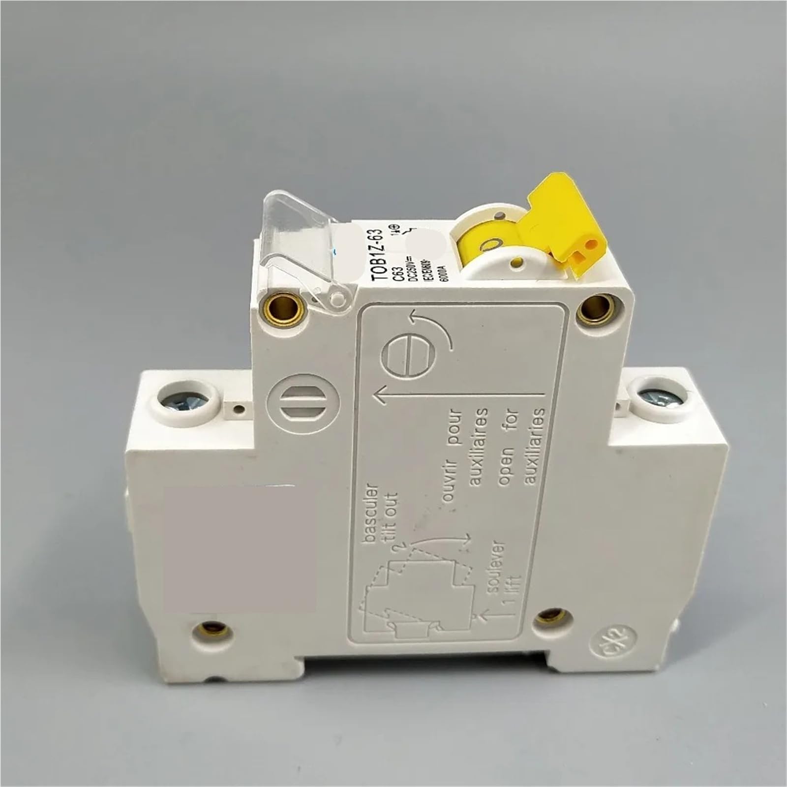 1P DC 250 V Circuit Breaker MCB C Curve Single Pole direkt-Strom Bezpiecznik 1 szt. (1P 6A)