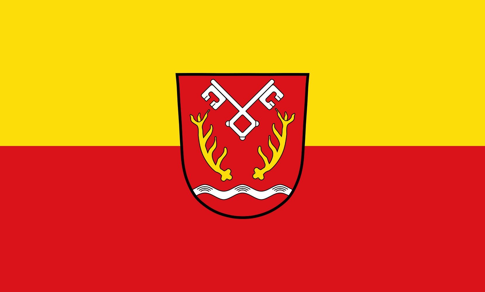 Drapeau Kirchdorf a.d.Amper 1.35m² : Pavillon paysage résistant aux intempéries