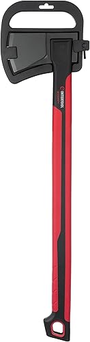 Miniatura 2 de INTERTOOL Juego de hacha y hacha de tala, hacha de tamaño completo de 4 libras con mango de 28 pulgadas, hacha pequeña de 1.5 libras con mango de 14