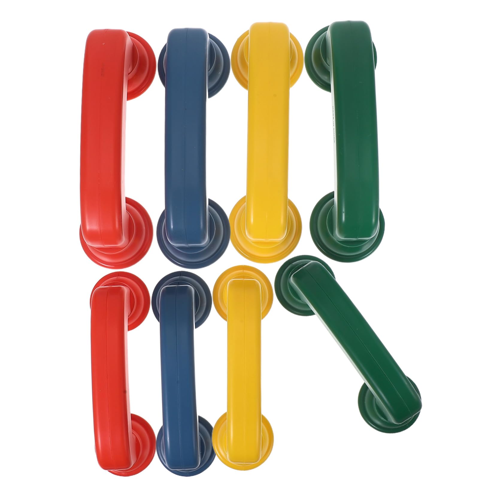 Telefoni Giocattolo 8 Pezzi in Plastico per Bambini | Gioco di Finzione e Aula, Facile da Usare, Favorisce Interazione e Abilità Sociali