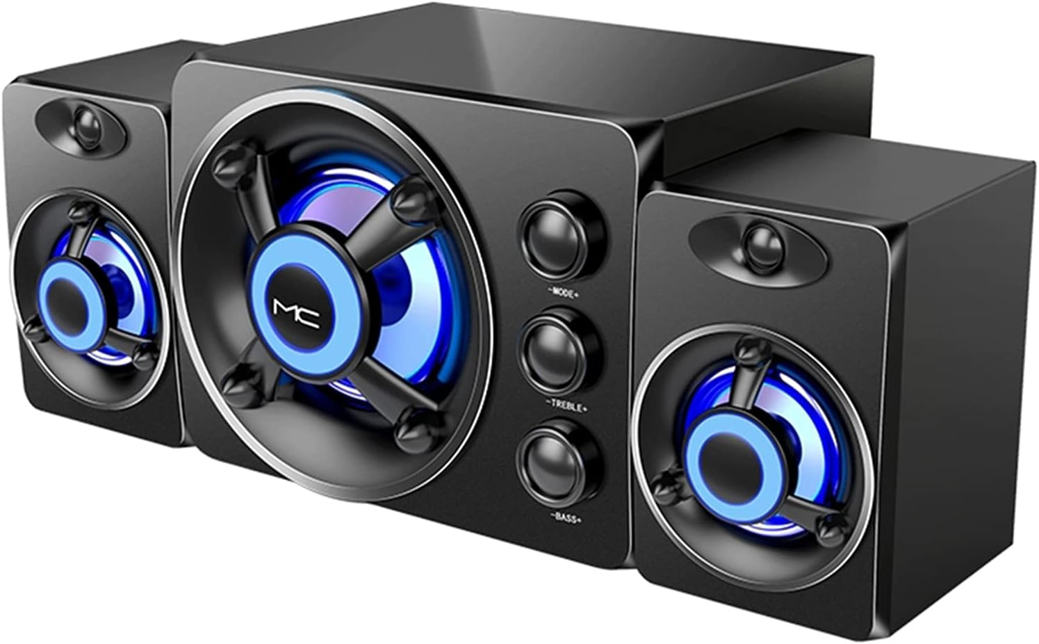 Graflsoa A D208 3 in 1 Home Speaker Set Super Bass Subwoofer with