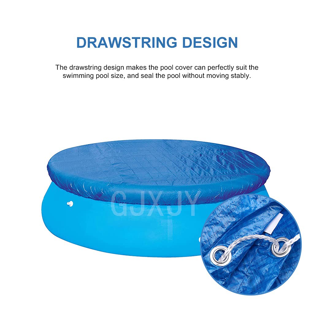 Copertura Per Piscina Rotonda, Copertura Per Piscina Con Telaio Per Piscina Fuori Terra Protezione Impermeabile Pieghevole Per Piscina Esterna Del Resort Diametro 108 Cm 87838899
