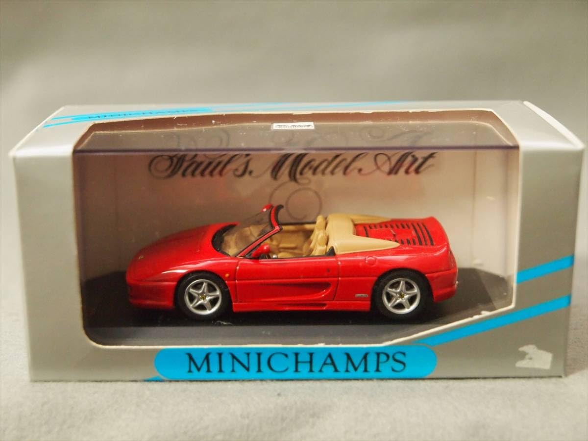 Amazon.co.jp: Ferrari F355 Spider Red Minichamps 1/43 430 074032