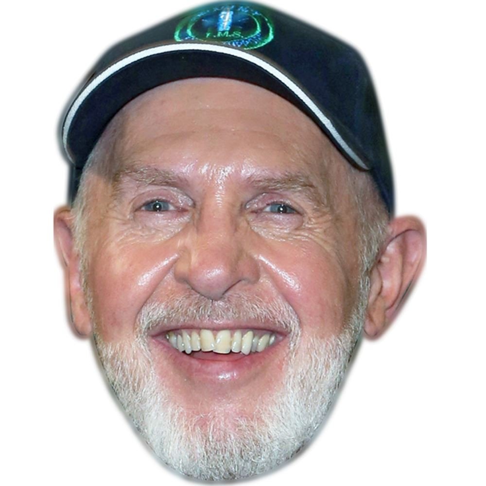 Dr. Bob Celebrity Mask, Flat Card Face, Fancy Dress Mask