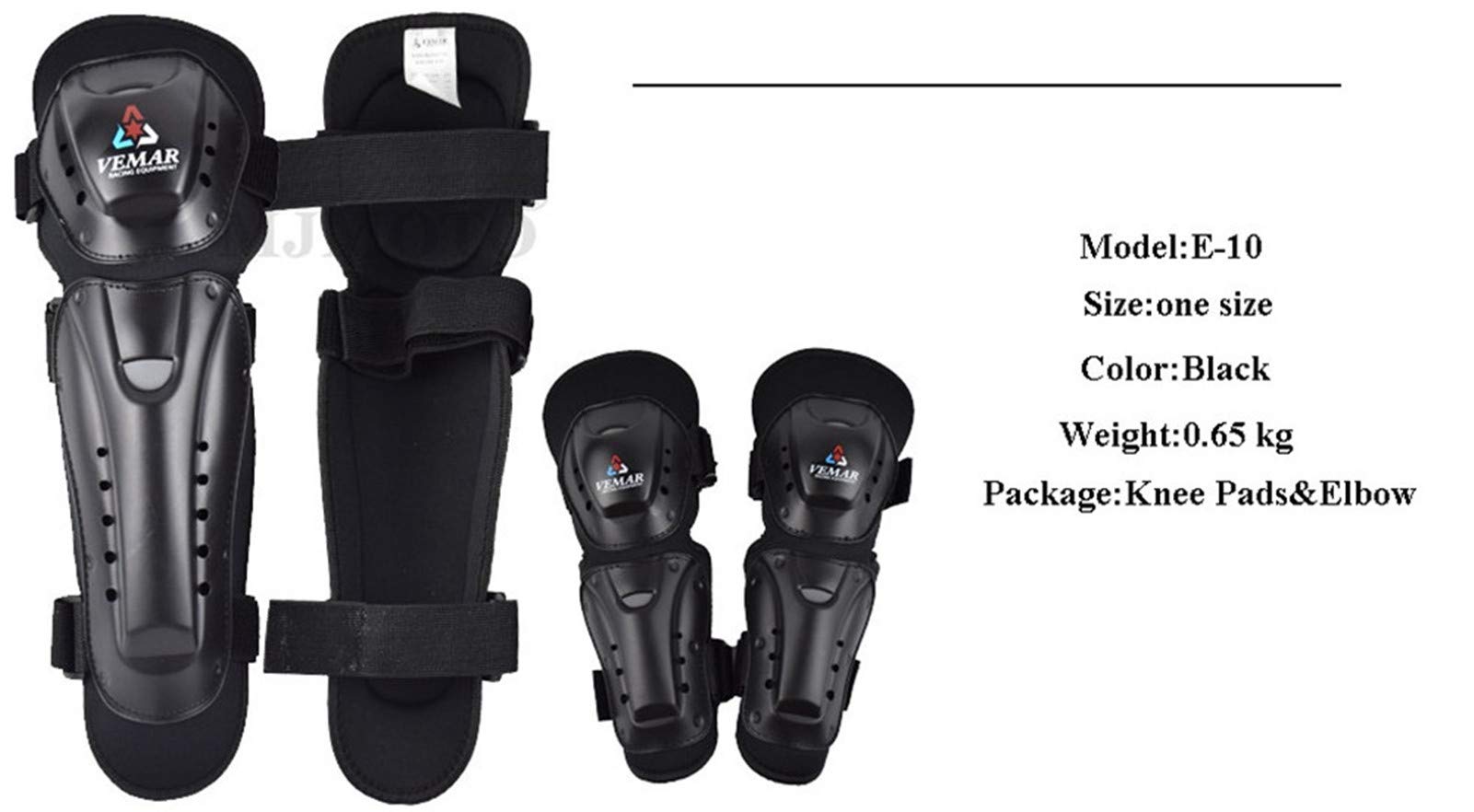 4 protezioni per ginocchio per moto, regolabili, protezioni per gomiti, antiurto, antiscivolo, protezioni per motocross, corsa, ATV, pattinaggio, attrezzatura protettiva