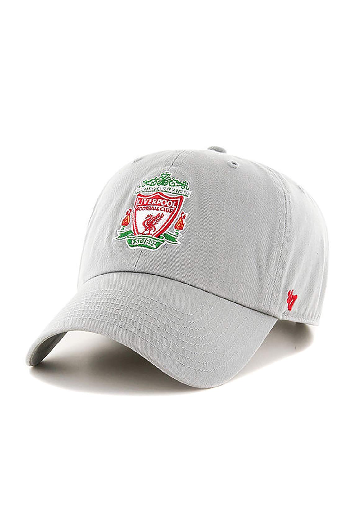 Unisex Gray '47 Brand Relaxed Fit Cap - Fc Liverpool Grey
