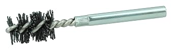 Weiler 21761 Burr-Rx 5/8"-Dia Power Tube Brush.026/120CG Crimped Fill, 1" Brush Length, 3-1/2" Overall Length, Made in the USA Pack of 10