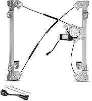 Vista 1 de YHTAUTO Regulador de Ventanilla Eléctrico Delantero del Lado del Conductor con Conjunto de Motor de 2 Pines para Ford F-150 2004-2008, Cabina
