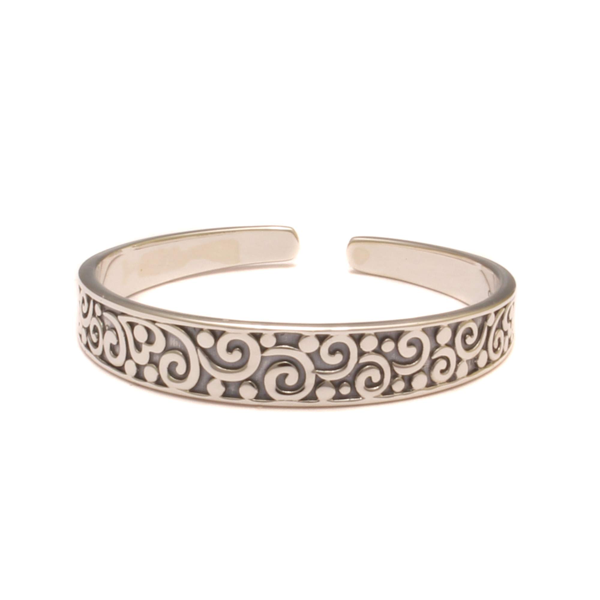 Zehenring für großen Zeh Bass Schlüssel Design aus 925 Sterling Silber