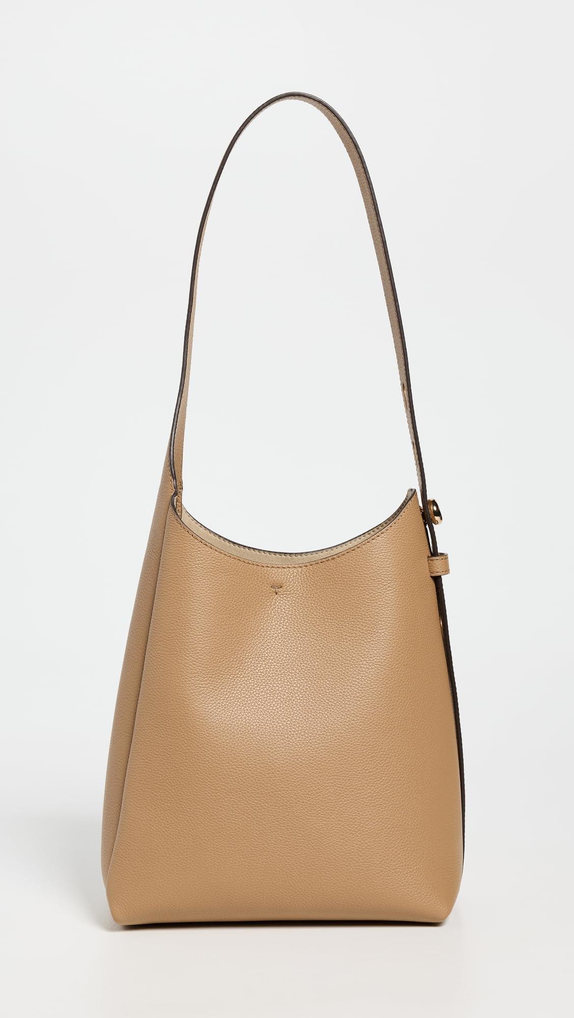 Tory Burch Women's Romy Small Hobo Bag, Tiramisu, Tan, One Size