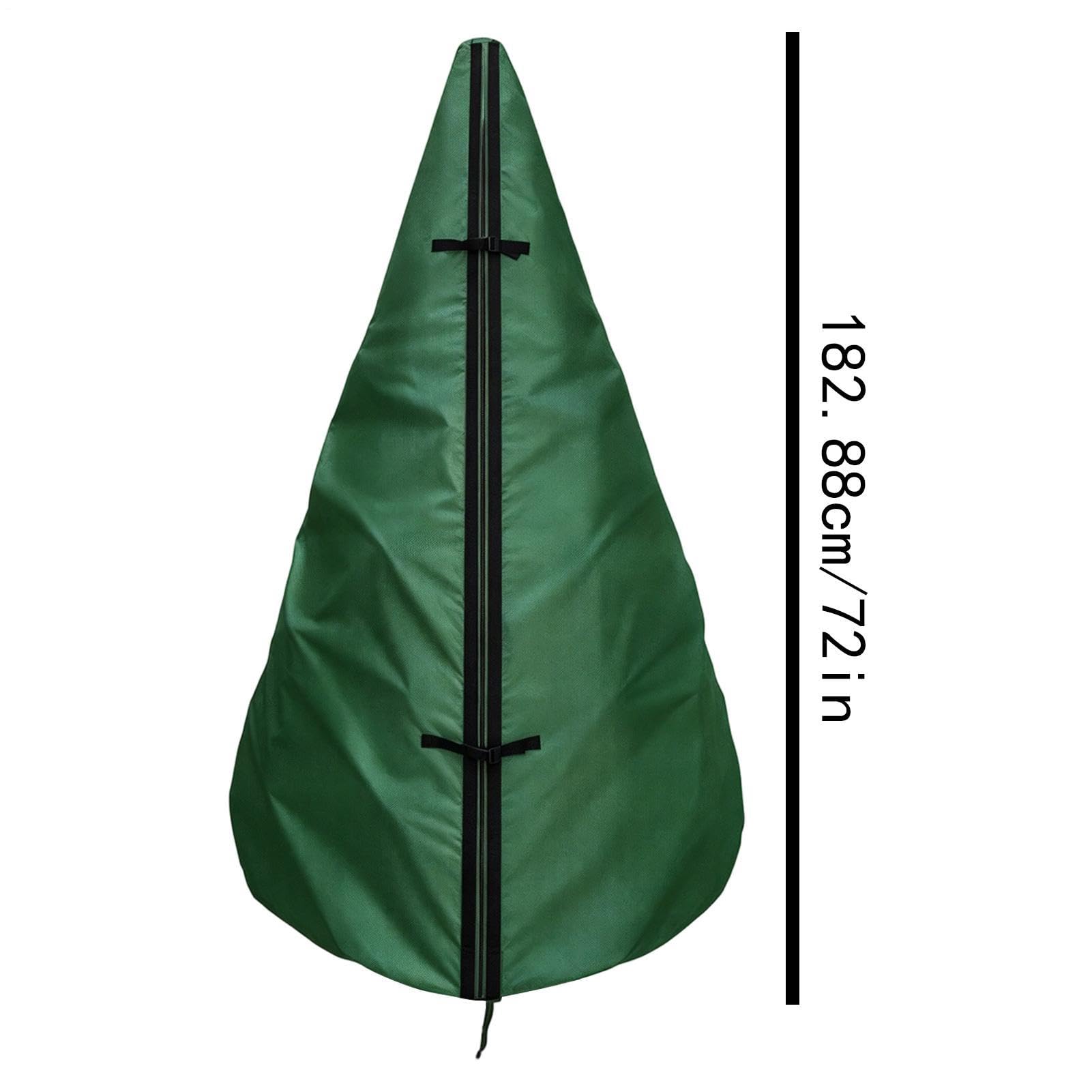 Sac d'arbre de Noël vertical - Rangement de vacances vertical avec sangle à