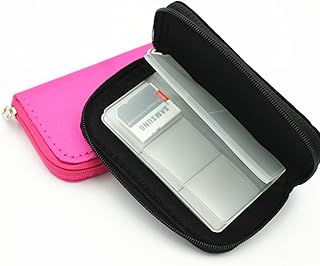 Slots Memory Card Case Memory Card Carrying Case Holder Wallet for CF/SD/SDHC/MS/DS 22 Piece 4CF Card + 18 SD Card Water-Resistant Card Case