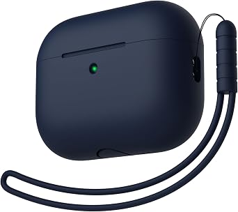 Silicone Case for AirPods Pro 3rd Generation Cover,Midnight Blue