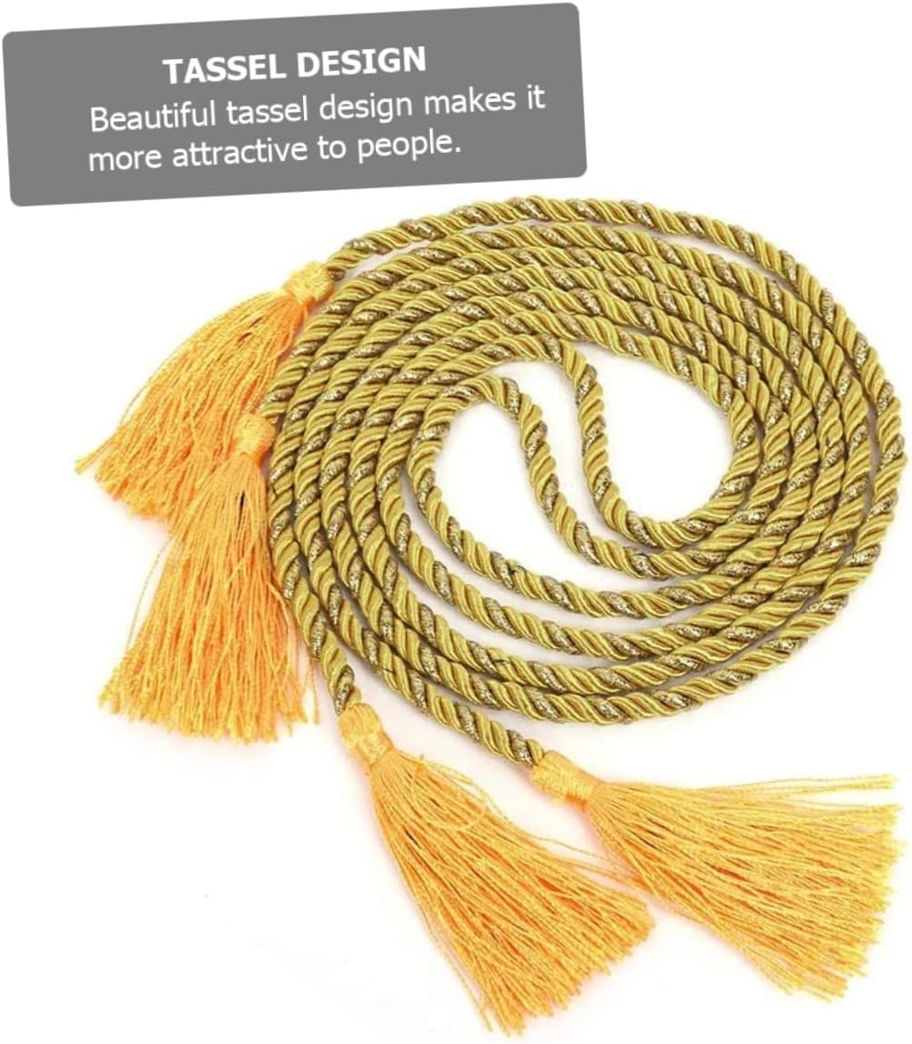 Les rideaux. Embrasses de Rideaux,Support de Rideau,2 pièces Corde à Attache de Rideau Cadeaux de pendaison de crémaillère Cadeaux for pendaison de crémaillère Embrasses de Rideau en Corde à Pompon Ri