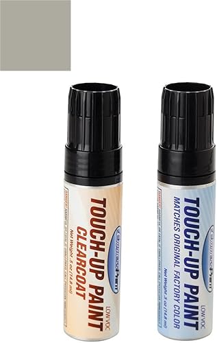 Vista 627 de ColorRite Tarro de media onza para Audi A8 pintura de retoque automotriz – Havanna Black Pearl Clearcoat LW8X – Color+Clearcoat paquete LW8X (2011)