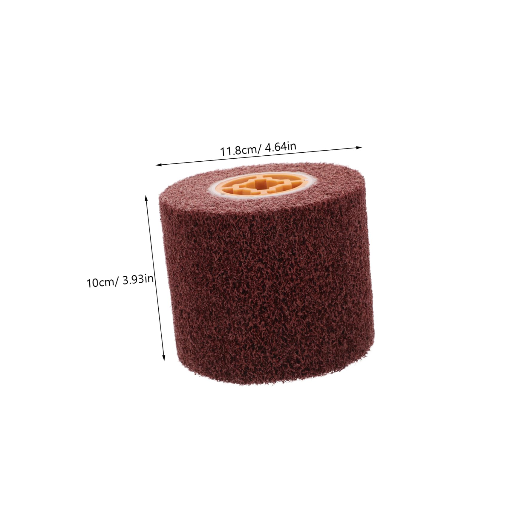 Alipis 120x100mm Wire Drawing Wheel Stainless Steel Drill Brush Scouring Pad Angle Grinder Polishing Wheel