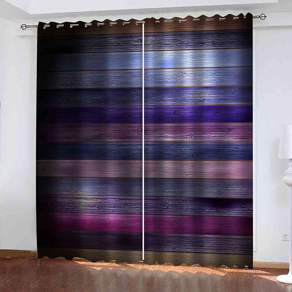 Rideau occultant isolant thermique violet 300x270 pour bloquer la lumière